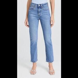 (27)NWT Levi's Women's Premium Wedgie Straight Jeans, Sz 31"